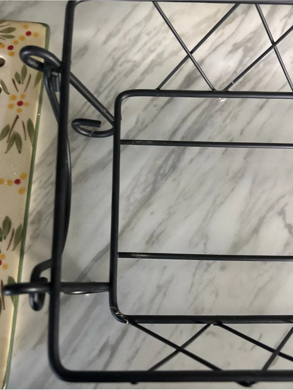 Temptations Old World Green - 1.7 Qt. Loaf Baking Pan W/Metal Serving Rack